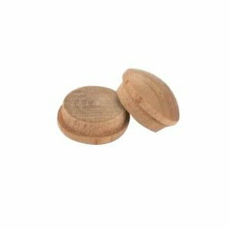 CINDOCO BIRCH BUTTON 3/8 IN, 15PK F38B